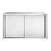 Commercial Stainless Steel Wall Cabinet / Kitchen Cupboard PREMIUM - 1000x400x650mm - with Sliding Doors