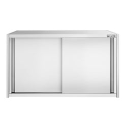 Commercial Stainless Steel Wall Cabinet / Kitchen Cupboard PREMIUM - 1000x400x650mm - with Sliding Doors