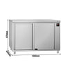 Szafa grzewcza ECO – 1000 x 600 mm – z drzwiami przesuwnymi – cyfrowa