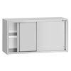 Commercial Stainless Steel Wall Cabinet / Kitchen Cupboard ECO - 1200x400x650mm - with Sliding Doors