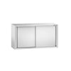 Commercial Stainless Steel Wall Cabinet / Kitchen Cupboard PREMIUM - 1200x400x650mm - with Sliding Doors