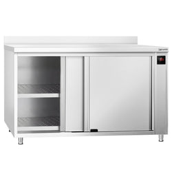 Szafa grzewcza PREMIUM – 1400 x 700 mm – z nadstawką i drzwiami przesuwnymi – cyfrowa
