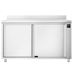 Szafa grzewcza PREMIUM – 1400 x 600 mm – z nadstawką i drzwiami przesuwnymi – cyfrowa