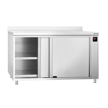 Szafa grzewcza PREMIUM – 1600 x 600 mm – z nadstawką i drzwiami przesuwnymi – cyfrowa