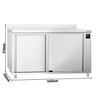 Szafa grzewcza PREMIUM – 1600 x 700 mm – z nadstawką i drzwiami przesuwnymi – cyfrowa
