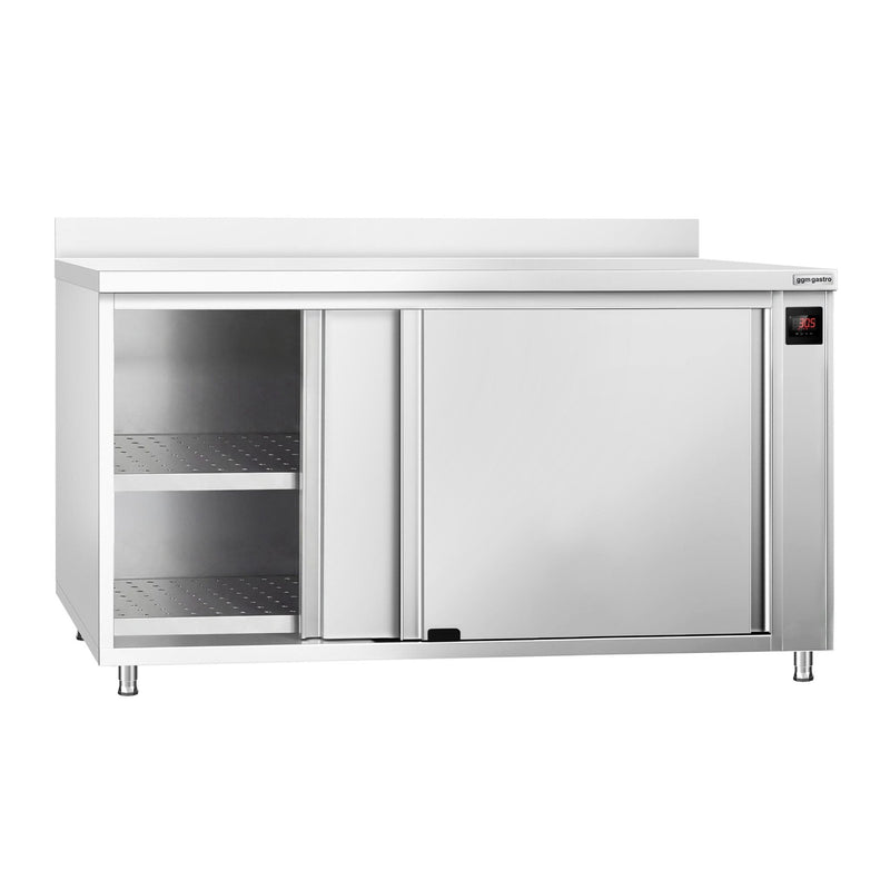 Szafa grzewcza PREMIUM – 1800 x 600 mm – z nadstawką i drzwiami przesuwnymi – cyfrowa