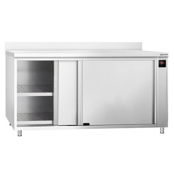 Szafa grzewcza PREMIUM – 2000 x 600 mm – z nadstawką i drzwiami przesuwnymi – cyfrowa