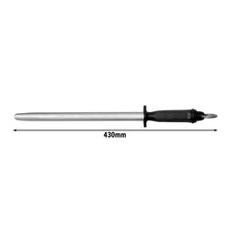 Sharpening Steel - Knife Sharpener - Oval - 30cm