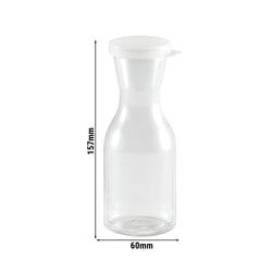 (12 szt.) CAMBRO | CAMLITER® - Karafka do napojów - 0,25 litra - włącznie z pokrywką