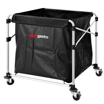 Wózek na pranie - składany - 300 litrów - rama	aluminiowa - Prime Gastro
