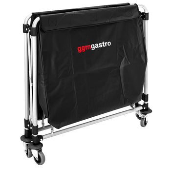 Wózek na pranie - składany - 300 litrów - rama	aluminiowa - Prime Gastro