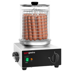 Stół do przygotowywania posiłków – 1210 mm – 1 drzwi i 2 szuflady – na 9 pojemników GN 1/6 – w zestawie grill do kiełbasek / grill do hot dogów i podgrzewacz