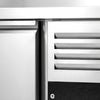 Stół przygotowawczy PREMIUM – 1360 mm – z 4 szufladami – z nadstawką szklaną na 7x GN 1/3