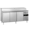 Commercial Prep Counter PREMIUM - 1795x700mm - 3 Doors - for 8x GN 1/3