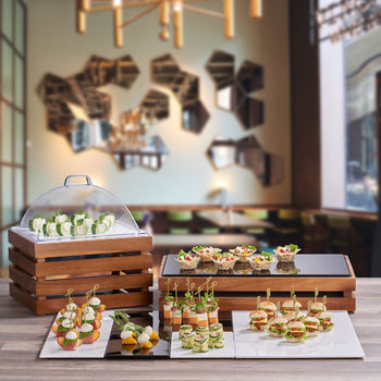 (6 sztuk) Taca GN 1/3 - ZERO - melamina -, wysokość: 15 mm - Prime Gastro