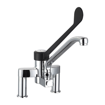 Kran mieszający z dwoma otworami - z obrotową dźwignią - Prime Gastro