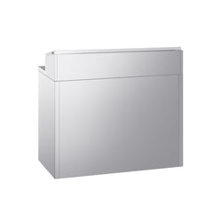 Stół chłodniczy sałatkowy Mini ECO - 900x700mm - 2‑drzwiowy - na 5x GN 1/6 - z pokrywą stalową