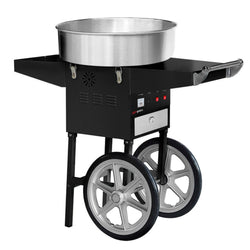 Maszyna do waty cukrowej – Ø 520 mm – 1,08 kW – czarna