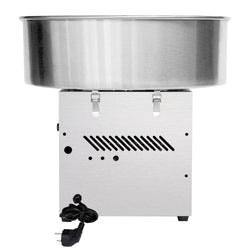 Commercial Candy Floss Machine - Ø520mm - 950W - Stainless Steel - with Sneeze Guard