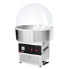 Commercial Candy Floss Machine - Ø520mm - 950W - Stainless Steel - with Sneeze Guard