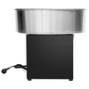 Commercial Candy Floss Machine - Ø520mm - 950W - Black - with Sneeze Guard