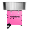 Commercial Candy Floss Machine - Ø520mm - 950W - Pink - with Sneeze Guard