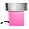 Maszyna do waty cukrowej – Ø 520 mm – 950 W – różowa
