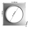 Króciec ssący – Ø 240 mm – do rur wentylacyjnych Ø 250 mm