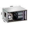 Exhaust Air Purification System with Motor - 4400m³/h - with Pre‑Filter & Activated Carbon Filter - incl. Protective Panel