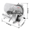 Krajalnica – stal nierdzewna – nóż: Ø 250 mm – 150 W