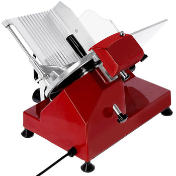 Krajalnica - 150 W - Nóż: Ø 250 mm - Czerwony - Prime Gastro