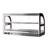Heated display case – 1.8 kW – with 2 shelves – for chickens