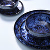 (4 sztuki) BAMA BLUE – talerze – płaskie – Ø 270 mm – niebieskie