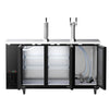 Chłodziarka do piwa – 1850 x 620 mm – na 3 beczki 50 L – z kranem