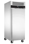 Bakery Freezer Stainless steel ECO - EN 600x800mm - 600L - Single Door, Tray Slides & Wire Shelves