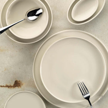 (6 szt.) SMAK KUCHNI - półmisek / talerz owalny - Ø 32 cm