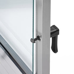 Elektryczny-Piec konwekcyjno-parowy piekarniczy - 16x EN 600x400 - z systemem mycia - w zestawie: Wózek do blach & Regał wewnętrzny