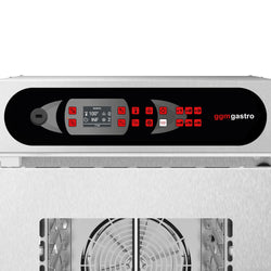 Elektryczny Piec konwekcyjno - parowy elektroniczny - 6x GN 1/1 lub 6x GN 2/3 - wąski - z systemem mycia - w zestawie: Sonda rdzeniowa & System czyszczący