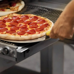 Elektryczny piec przelotowy do pizzy - 1,65 x 2,18 m - w tym podstawa