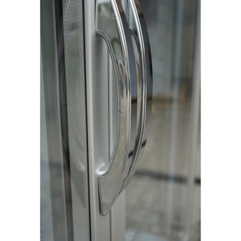 Witryna panoramiczna - 935 litrów - 1320 mm - 10 półek - srebrna - Prime Gastro