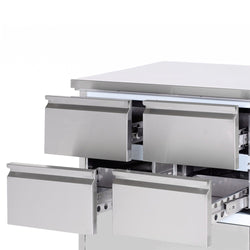 Stół chłodniczy ECO - 1795x700 mm - z 1 drzwiami & 4 szufladami