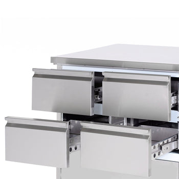 Stół chłodniczy ECO - 1795x700 mm - z 1 drzwiami & 4 szufladami - Prime Gastro