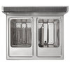 Commercial Countertop Electric Twin Tank Fryer - 22+22 litres - 44kW - Manual - with drain tap