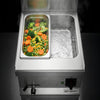 Countertop Bain Marie - GN 1/2 & GN 1/3 - 1,2 kW - incl. Substructure with 1 door - with Drain Tap
