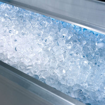 Kostkarka do lodu - wydrążony cylinder - 52 kg/ 24 godz. - Prime Gastro