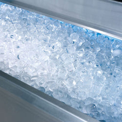 Kostkarka do lodu - wydrążony cylinder - 19 kg/24 godz.