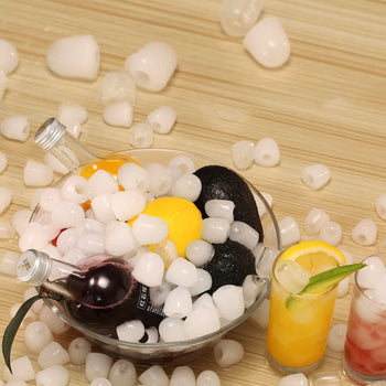 Kostkarka do lodu - wydrążony cylinder - 52 kg/ 24 godz. - Prime Gastro