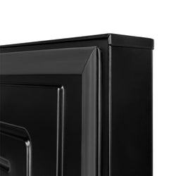 ECO storage cooler - 200 liters - with 1 door - plastic door interior - black