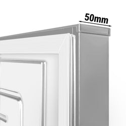 Szafa chłodnicza ze stali nierdzewnej ECO - 400L - 1‑drzwiowa - wewnętrzna strona drzwi z ABS
