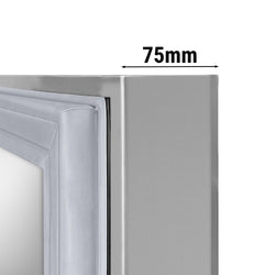 Szafa mroźnicza ze stali nierdzewnej Premium PLUS - 1240 litrów - GN 2/1 - 1240 litrów - z 2 drzwiami